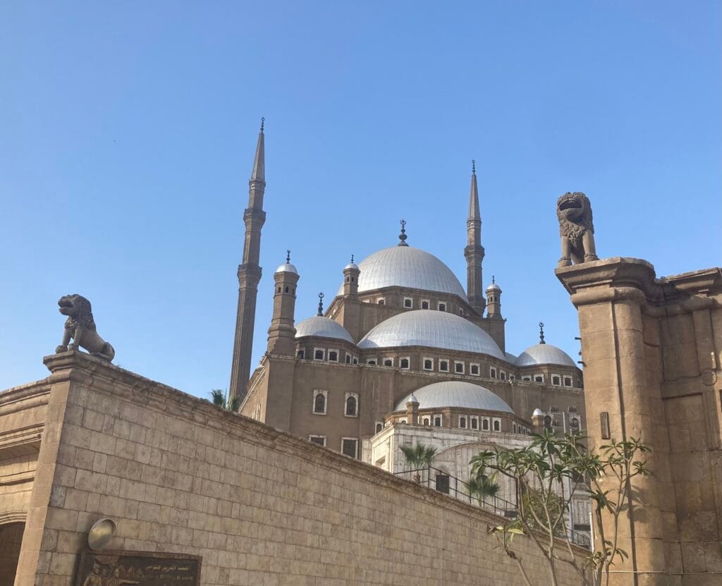 A photo of the Saladin Citadel in Cairo, Egypt