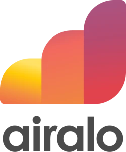 eSIM provider Airalo logo and link to the website for Egyptian eSIM prices and packages offered  