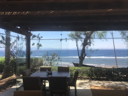 the view from the Dahab Paradise Hotel Dining area, Dahab, Red Sea, Egypt