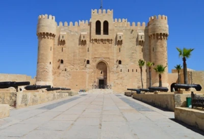 Photo of the Citadel of Qaitbay in Alexandria, Egypt